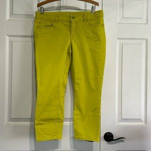 Ann Taylor LOFT modern crop pants size 10